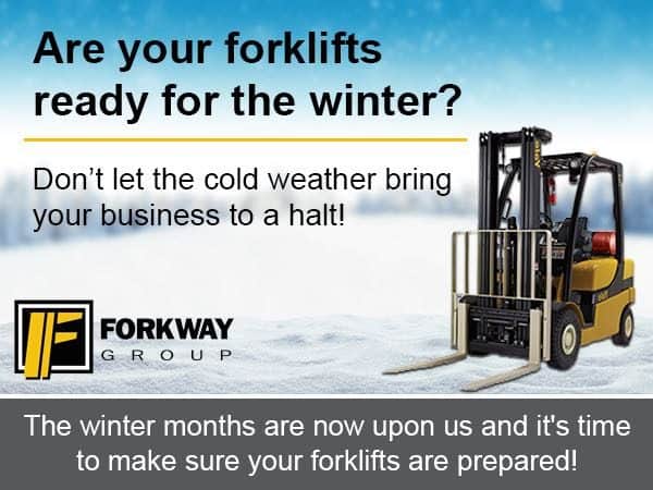 Top tips for your forklifts this winter