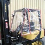 PVC Forklift Weather Guard