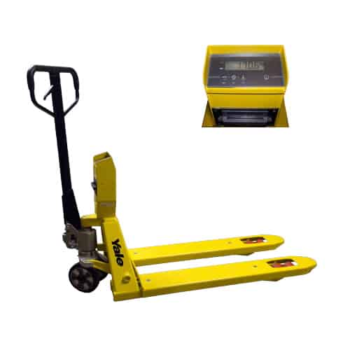 Yale Weight Scales Hand Pallet Truck for sale